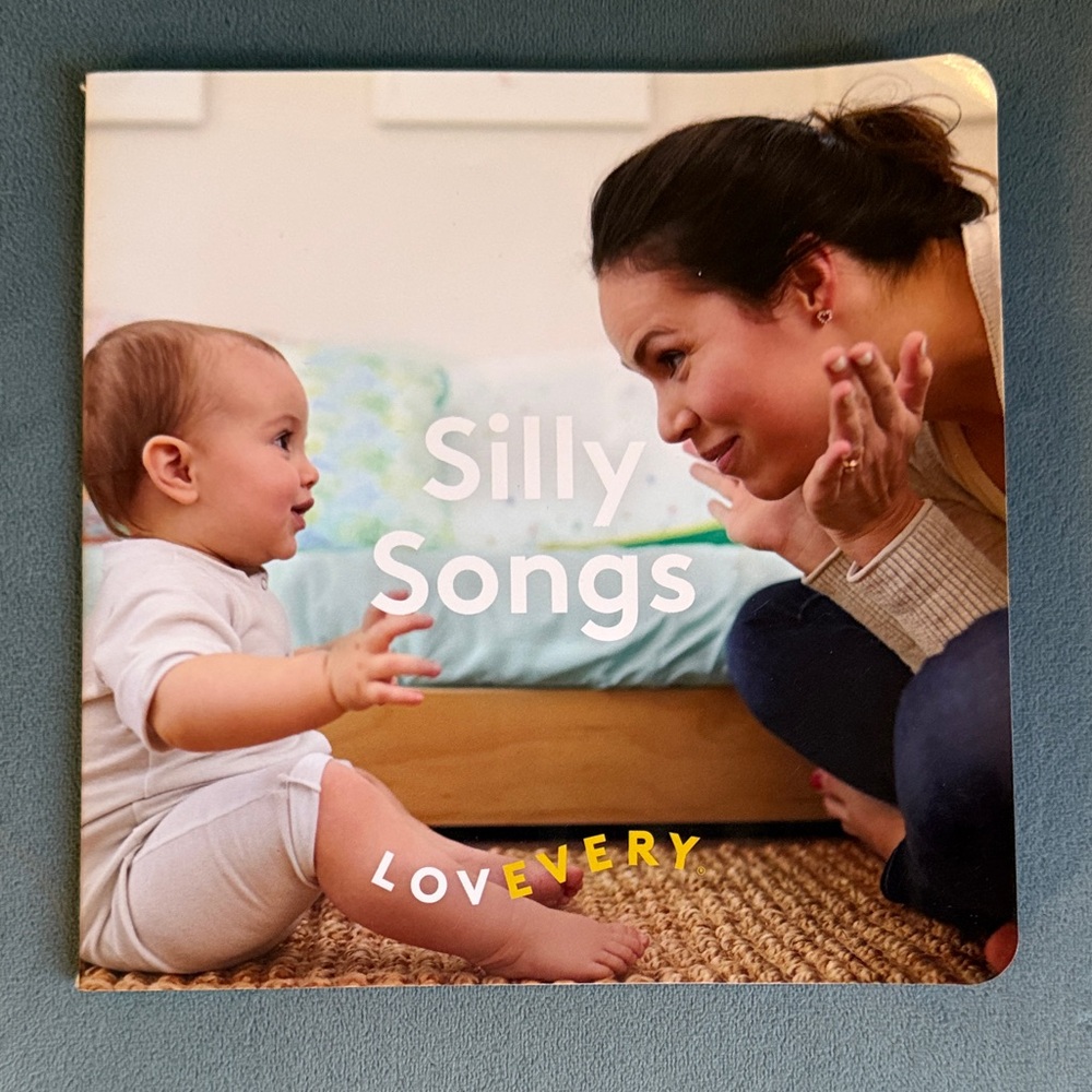 Lovevery Silly Songs Board Book for Kids